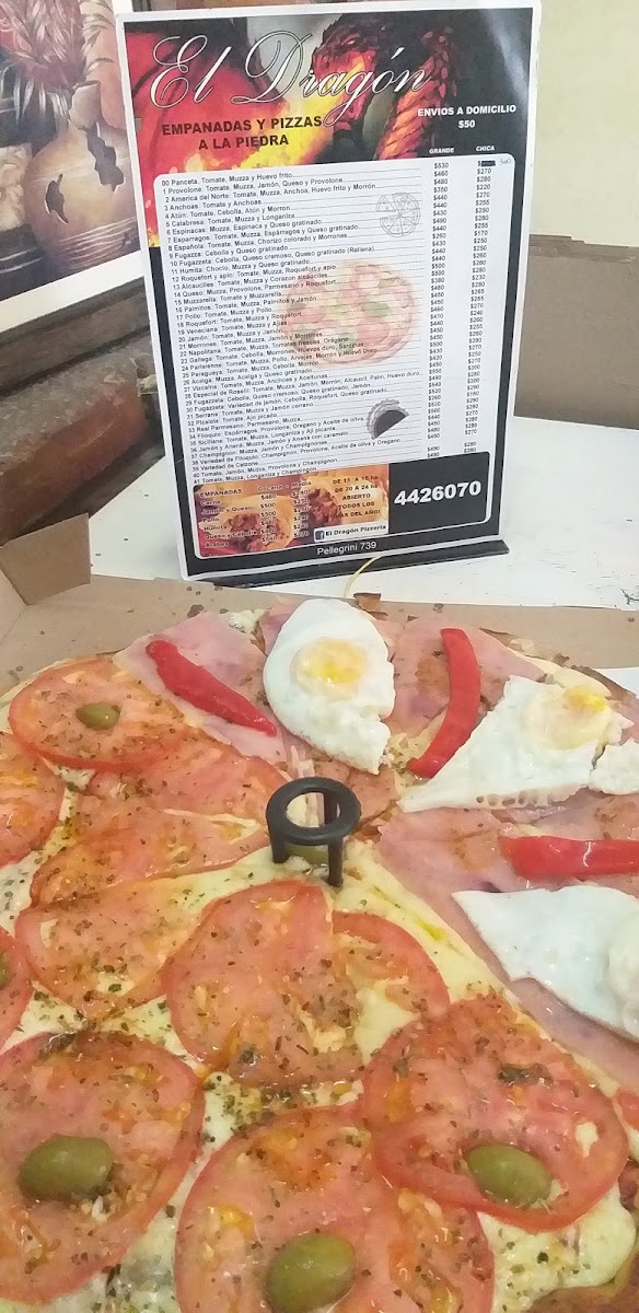 Menu Pizzeria Y Empanadas El Viejo Dragon-3